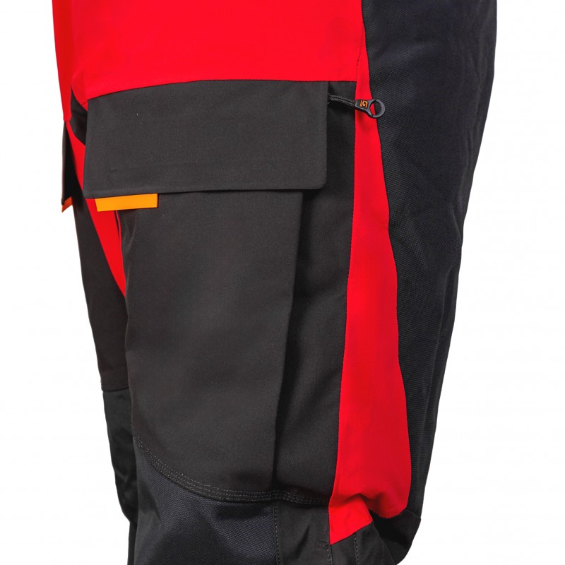 Костюм рыболовный зимний (поплавок -15) (215-О-В-4, черно-красный)