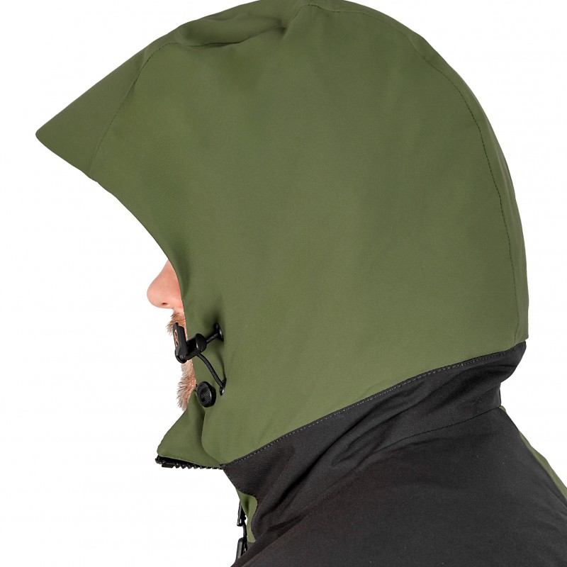 Костюм рыболовный зимний (поплавок -15) (215-О-В-7/1, черно-оливковый)