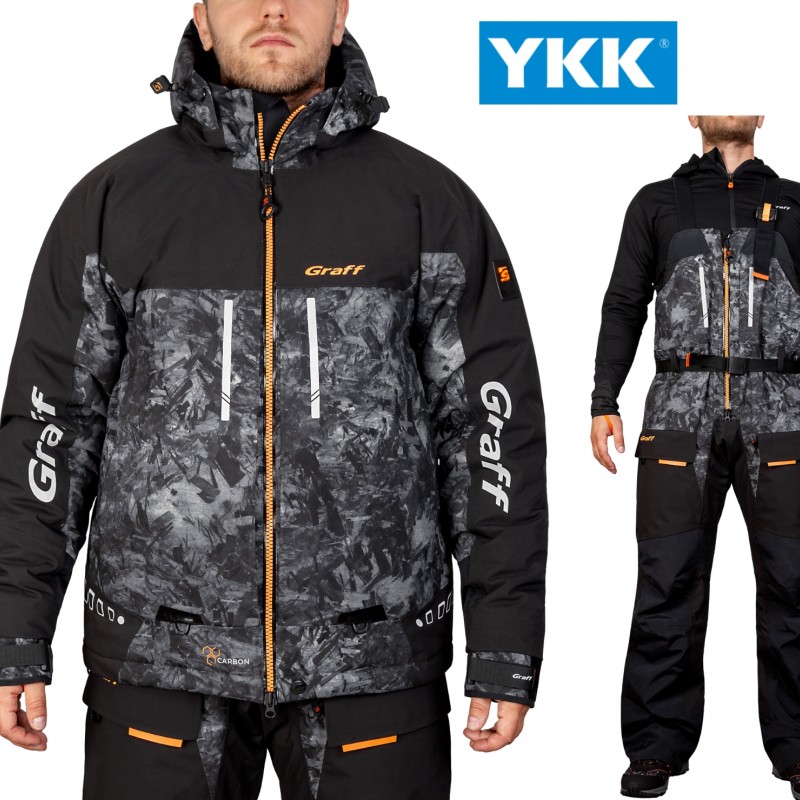 Костюм рыболовный зимний (поплавок -15) (215-О-В-8, карбон)