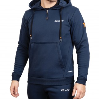 Костюм спортивный мужской синий (232-3)
