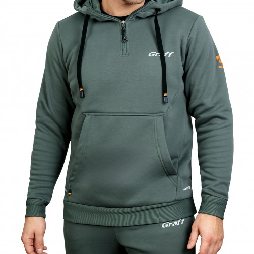 Костюм спортивный мужской оливковый (232)