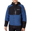 Куртка флисовая водонепронецаемая синяя 562-WS-3