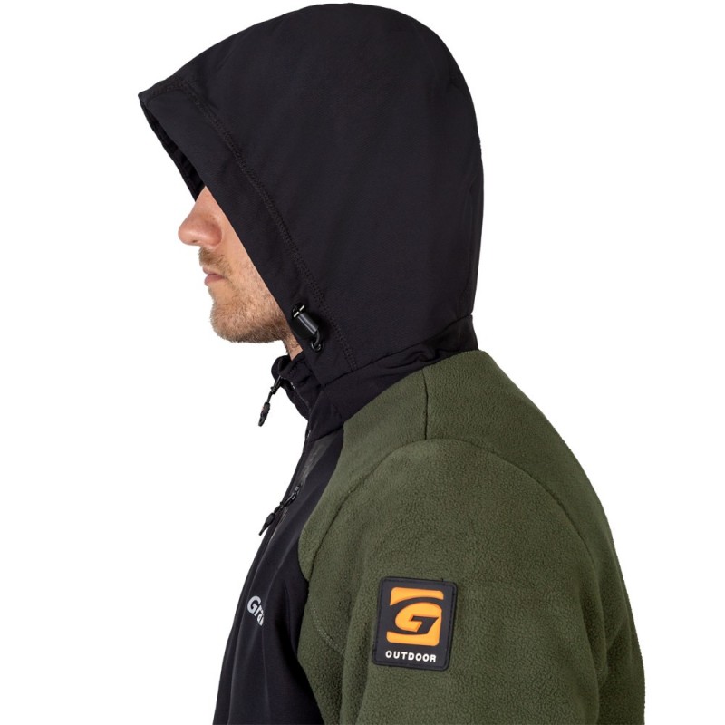 Куртка флисовая водонепронецаемая оливковая 562-WS