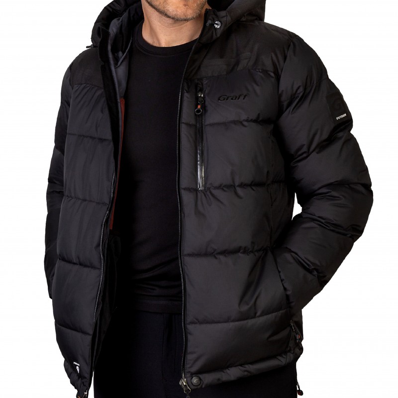 Куртка мембранная Primaloft графит 645-O-2