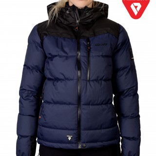 Куртка мембранная Primaloft синяя 645-O-3-D женская