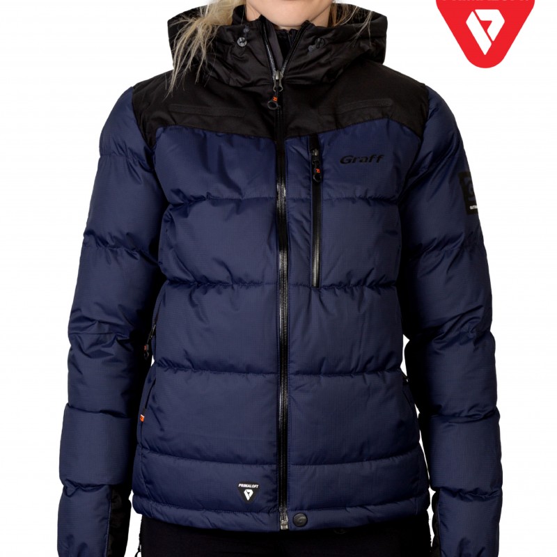 Куртка мембранная Primaloft синяя 645-O-3-D женская Куртка мембранная Primaloft синяя 645-O-3-D женская