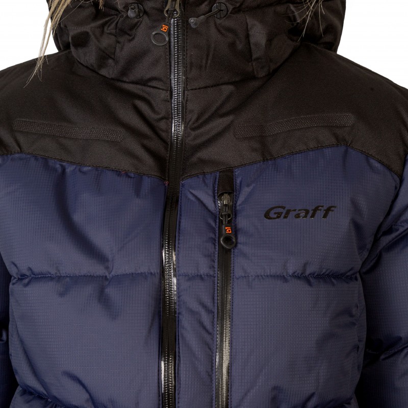 Куртка мембранная Primaloft синяя 645-O-3-D женская Куртка мембранная Primaloft синяя 645-O-3-D женская