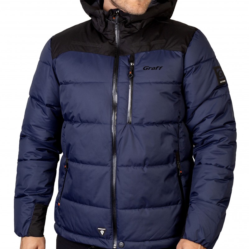 Куртка мембранная Primaloft синяя 645-O-3