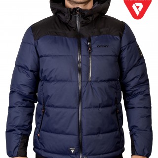 Куртка мембранная Primaloft синяя 645-O-3