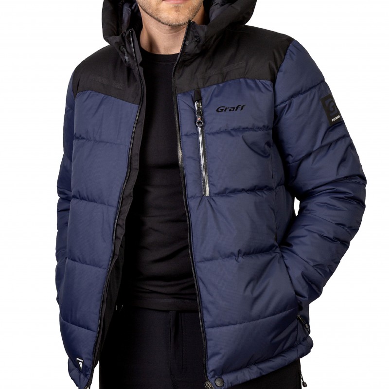 Куртка мембранная Primaloft синяя 645-O-3