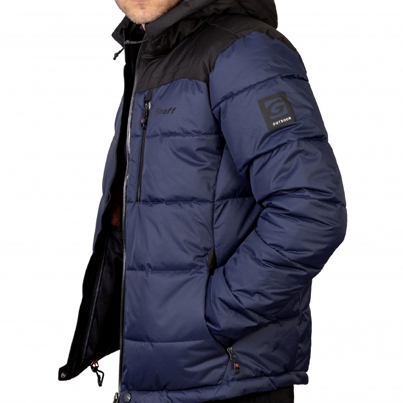 Куртка мембранная Primaloft синяя 645-O-3