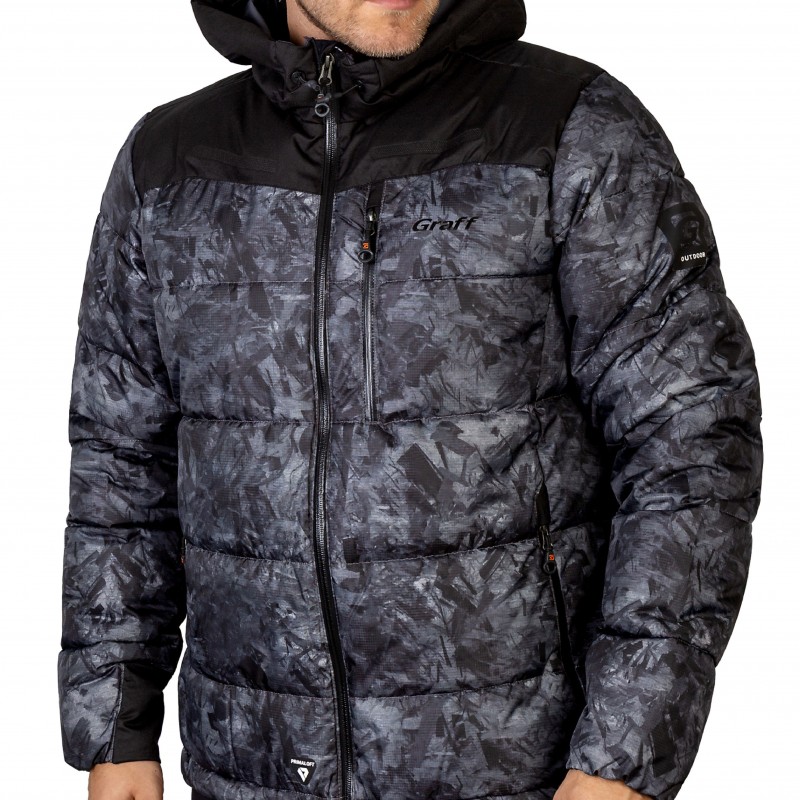 Куртка мембранная Primaloft карбон 645-O-8