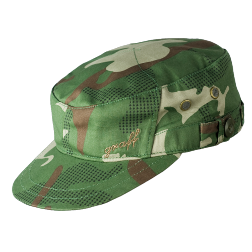 Кепка охотничья камуфляж 110-C